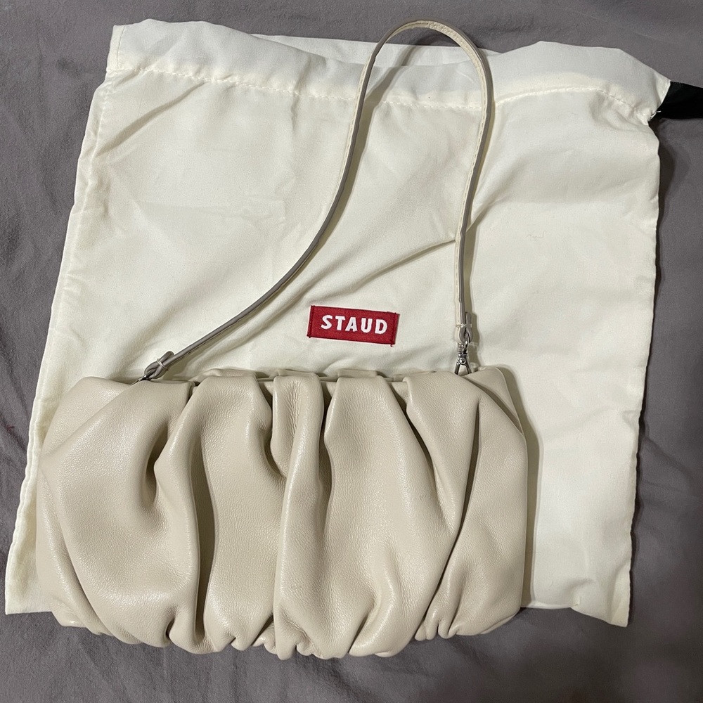 STAUD bean bag off-white